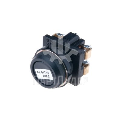 Кнопка черная КЕ-011 исполнение 2