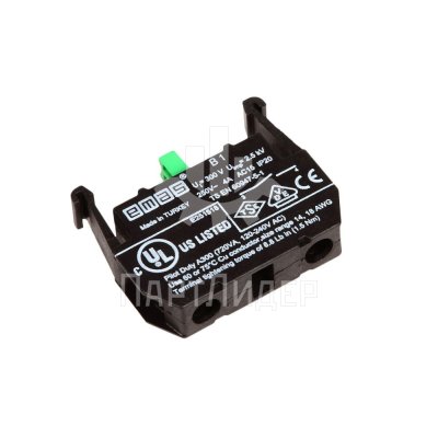 Блок-контакт НО B1 Emas