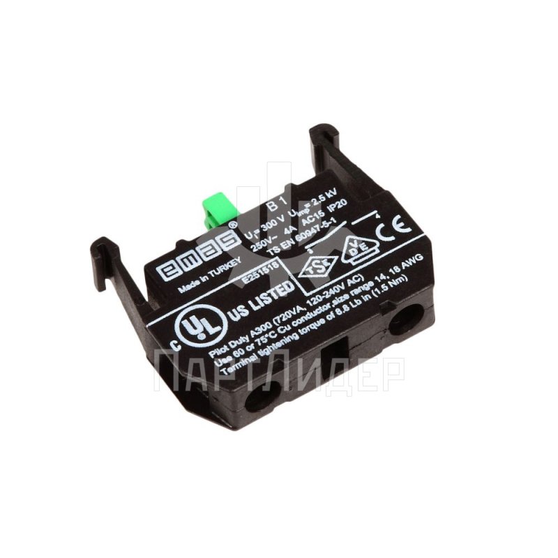 Блок-контакт НО B1 Emas
