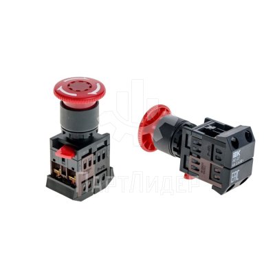 Кнопка стоп с фиксацией красная AE-22 BBG10-AE-K04 ИЭК