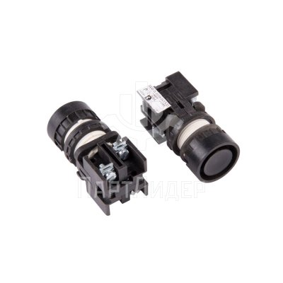 Выключатель кнопочный черный ВК43-21-11110-54