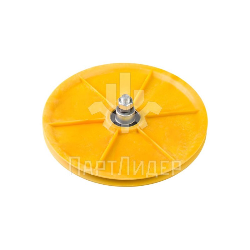 Блок устройства натяжного D=215мм в сборе с осью OL35 KM602135G01 Kone