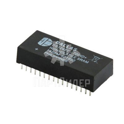 Микросхема памяти NVRAM DS1245Y-70IND+ Dallas