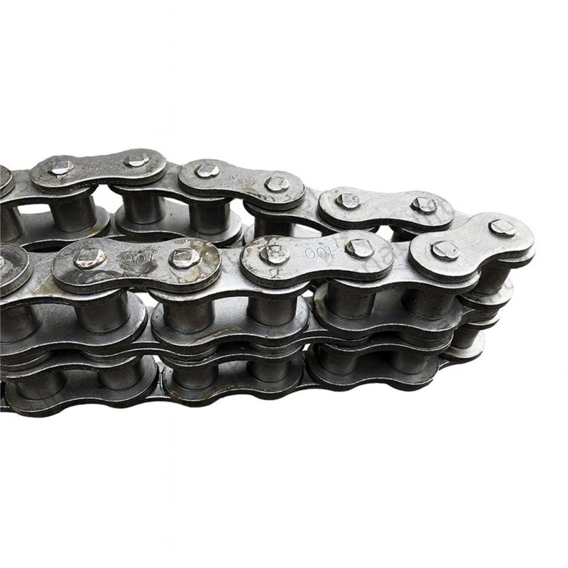 Цепь двухрядная главного привода поручня 60 звеньев L=5017мм шаг 25.4мм Schindler