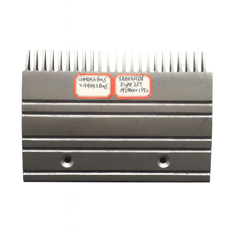 Гребенка эскалатора правая 198x139мм 23 зуба GAA453BM6 Otis