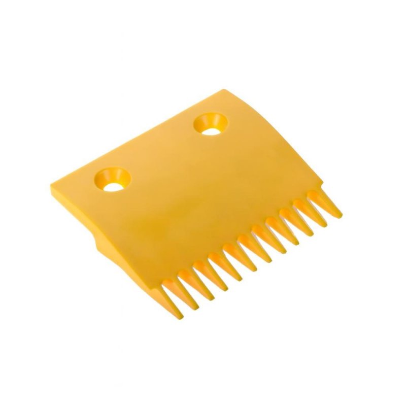 Гребенка эскалатора центральная SCE пластиковая желтая 12 зубьев ASA00B656 LG Sigma