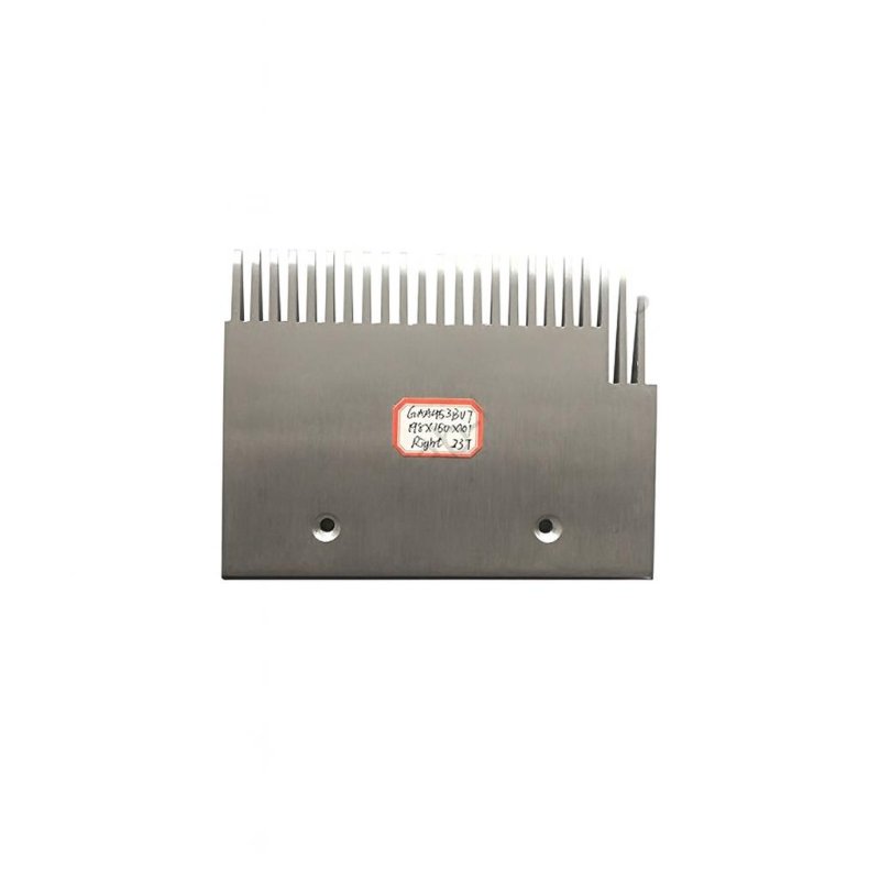 Гребенка траволатора правая с демаркационными линиями 199х150мм 23 зуба 606NCT GAA453BV7 Otis