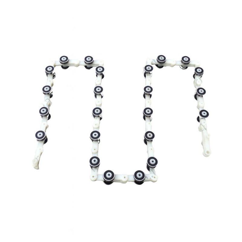 Обводная цепь торца балюстрады 23 пары роликов L=1490 мм Canny Schindler BLT SJEC Sigma