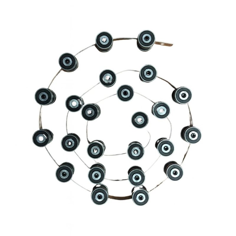 Обводная цепь торца балюстрады 24пары L=1270мм Velino FT810 ThyssenKrupp