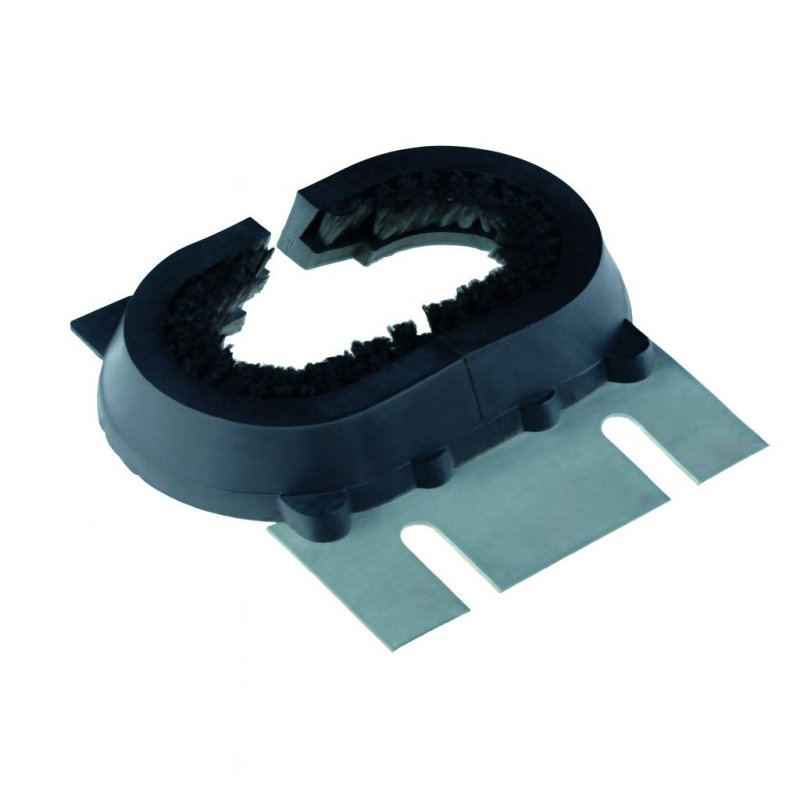 Устье поручня со щетками Kone