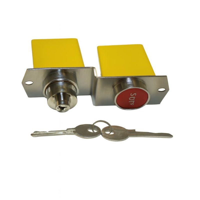 Кнопка СТОП+ключевина пусковая Velino ThyssenKrupp