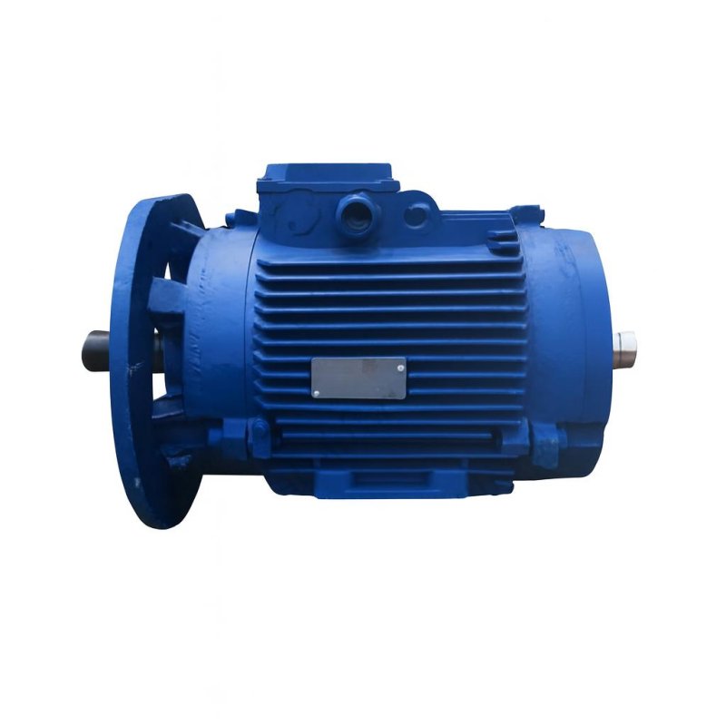 Электродвигатель АИР132M4 НЛБУЗ 7.5кВт 1470об.мин для лебедки гп=400кг V=1.6мс