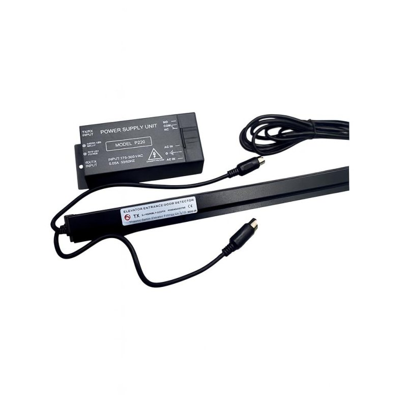 Фотобарьер (световая завеса) 220V SJ-NB96BL1-I220FW Sanjin для дверей центрального открывания