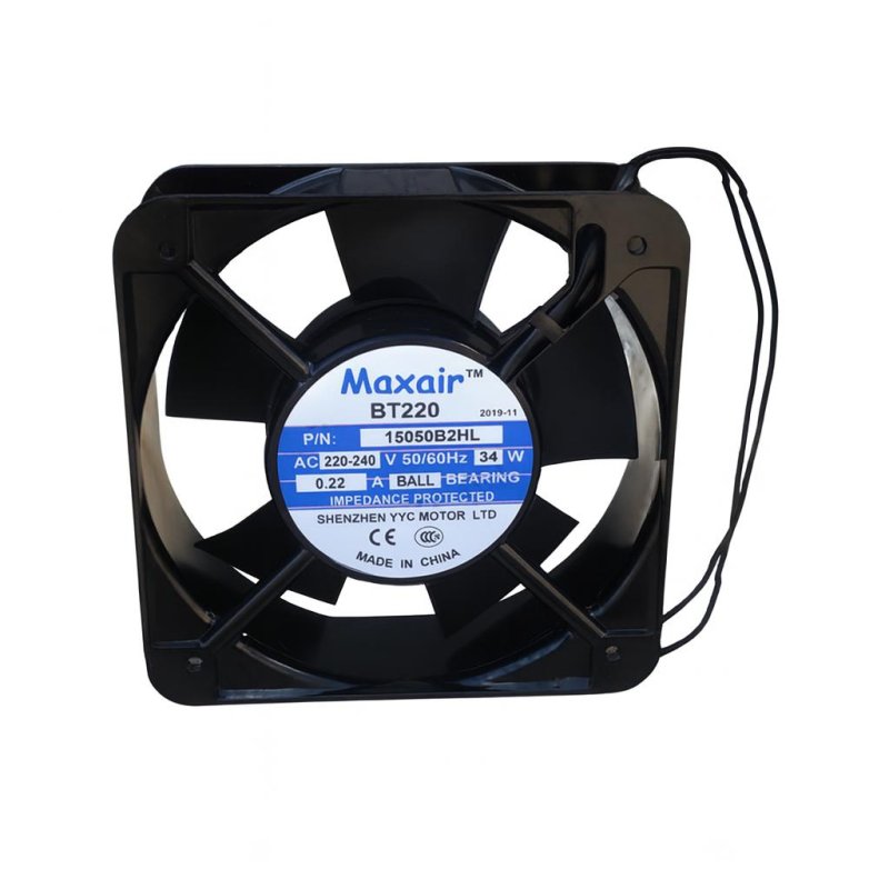 Вентилятор (Форма квадрат) 150x150x51 220V 0.22A 15050B2HL BT220 Maxair